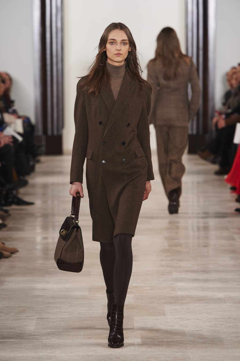 Fashion Week New York Fall/Winter 2016 look 48 from the Ralph Lauren collection womenswear