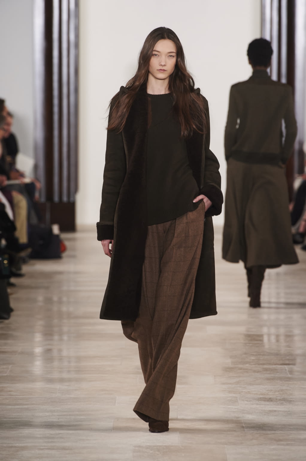 Fashion Week New York Fall/Winter 2016 look 52 from the Ralph Lauren collection womenswear