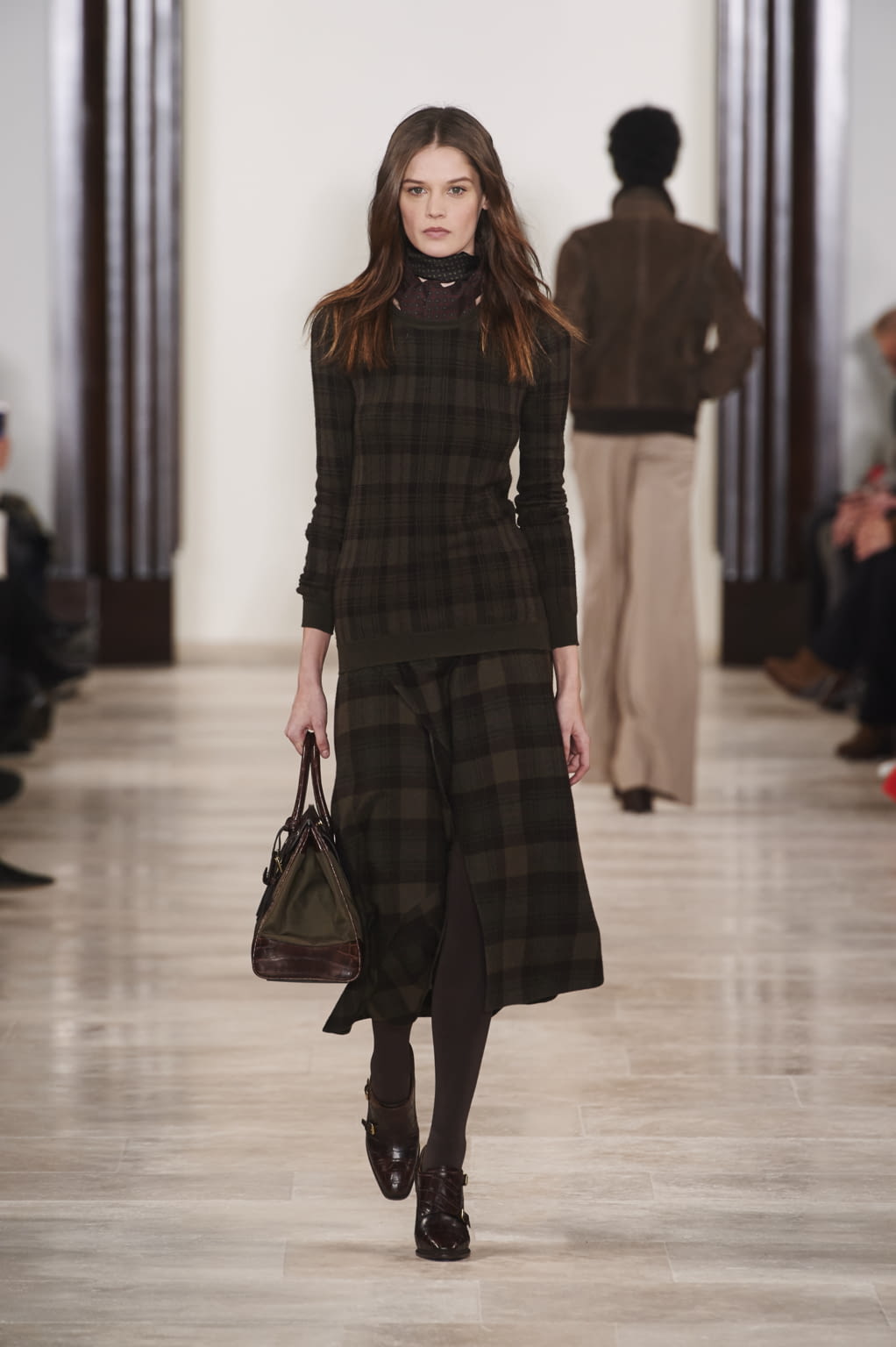 Fashion Week New York Fall/Winter 2016 look 55 de la collection Ralph Lauren womenswear