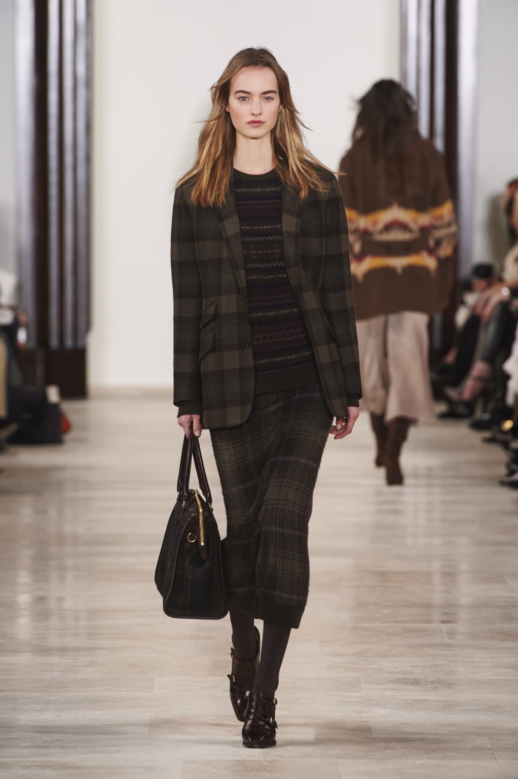 Fashion Week New York Fall/Winter 2016 look 56 from the Ralph Lauren collection womenswear