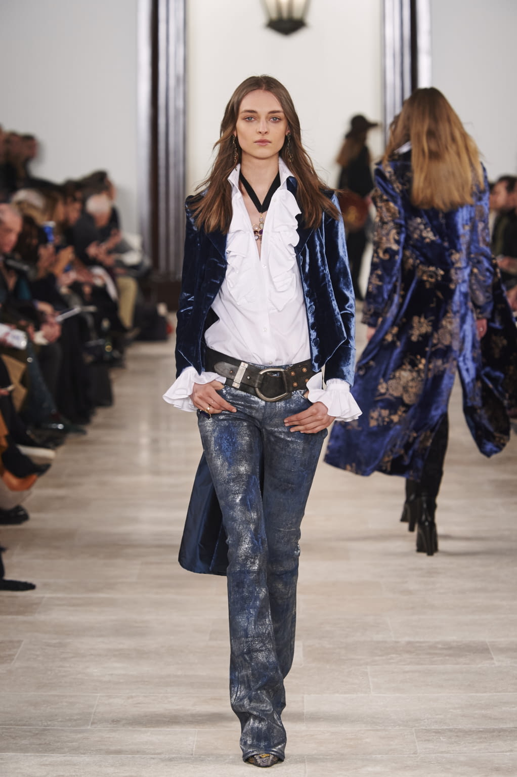 Fashion Week New York Fall/Winter 2016 look 68 from the Ralph Lauren collection 女装