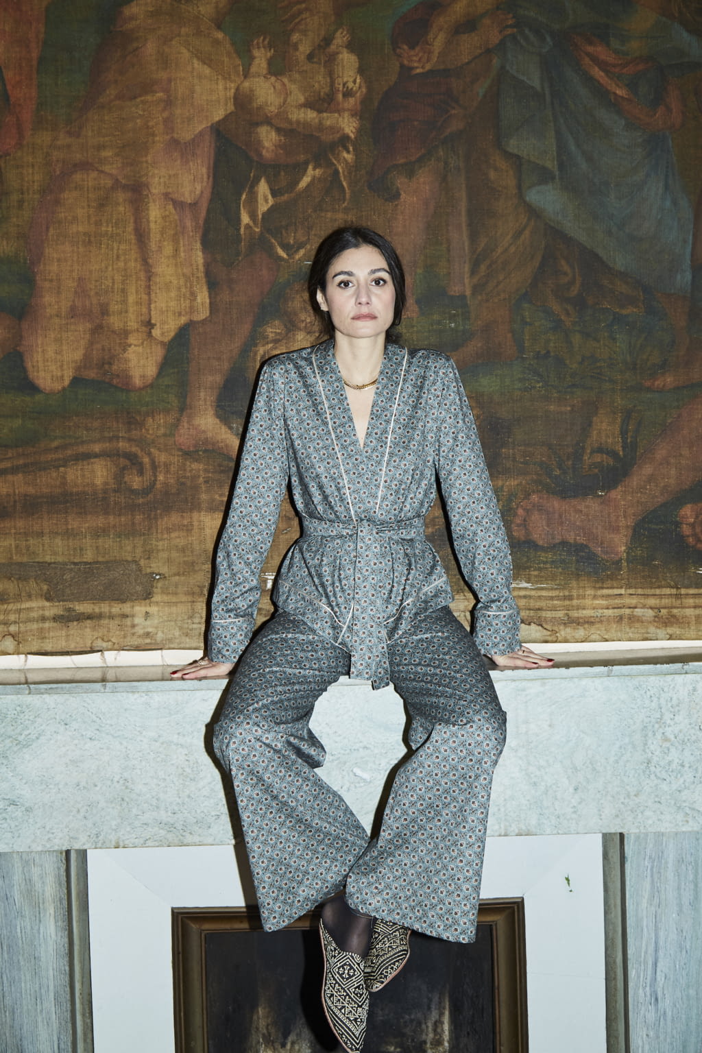 Fashion Week Milan Fall/Winter 2020 look 47 de la collection Giuliva Heritage womenswear
