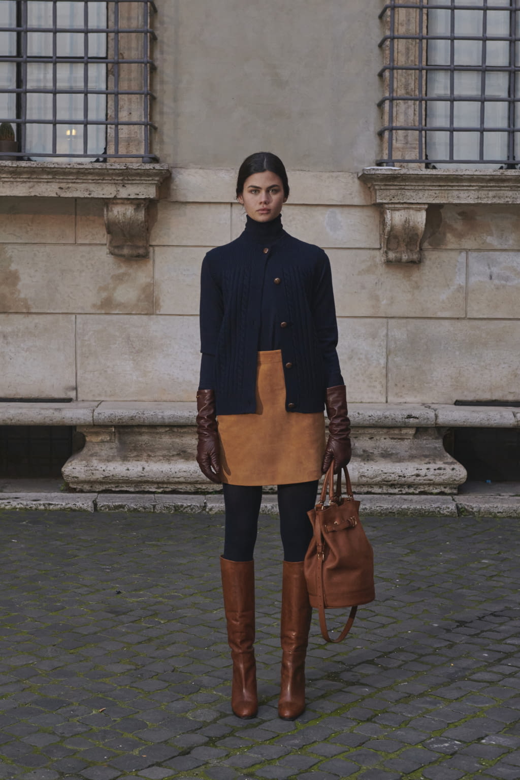 Fashion Week Milan Fall/Winter 2021 look 14 from the Giuliva Heritage collection womenswear