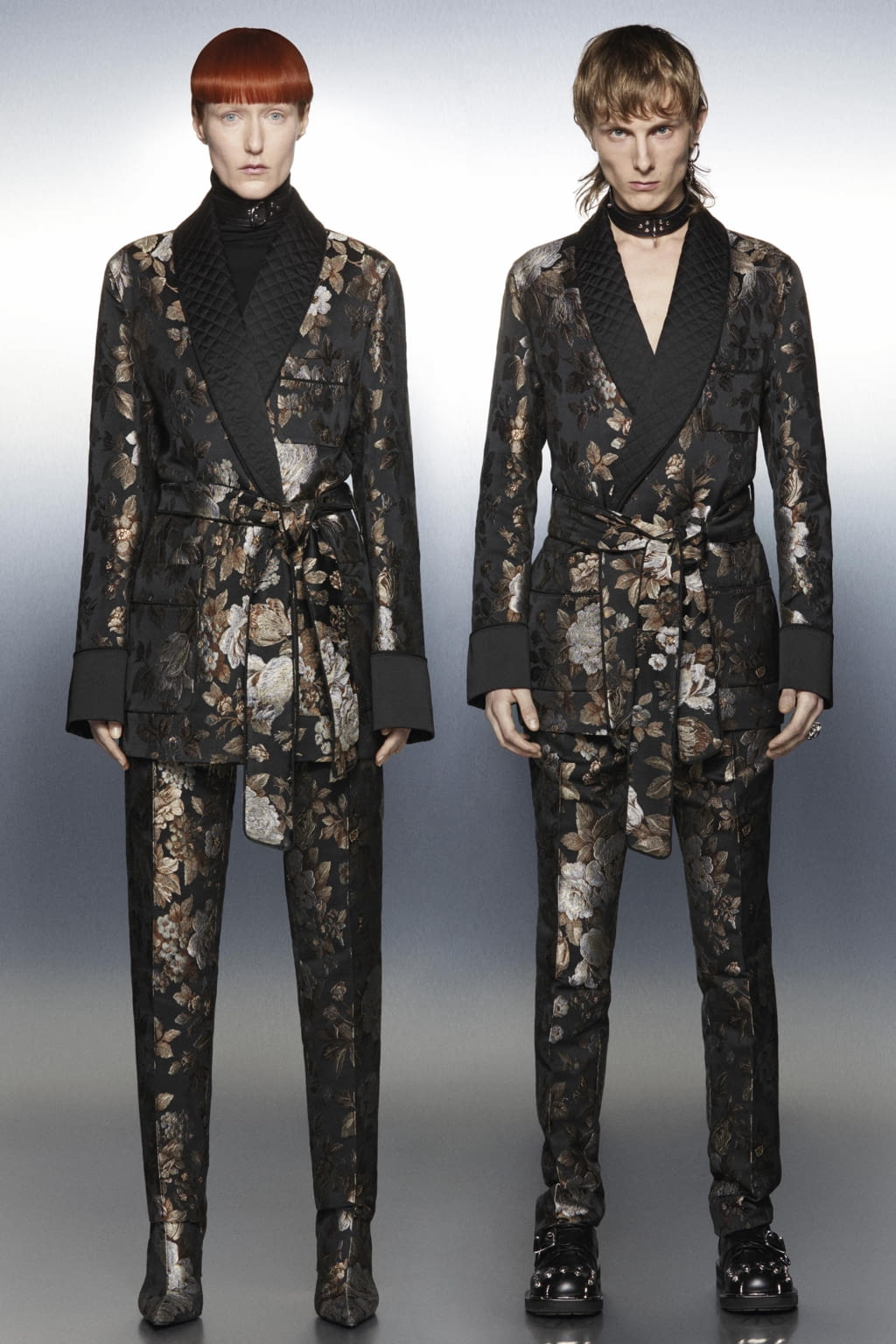 Fashion Week Milan Fall/Winter 2022 look 9 from the Roberto Cavalli collection menswear