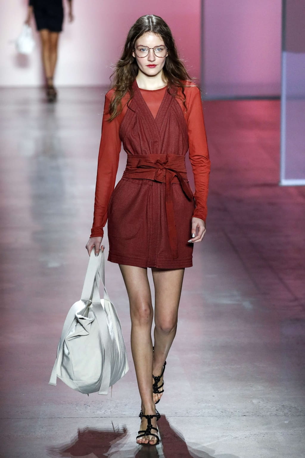 Fashion Week New York Fall/Winter 2019 look 7 from the Rebecca Minkoff collection womenswear