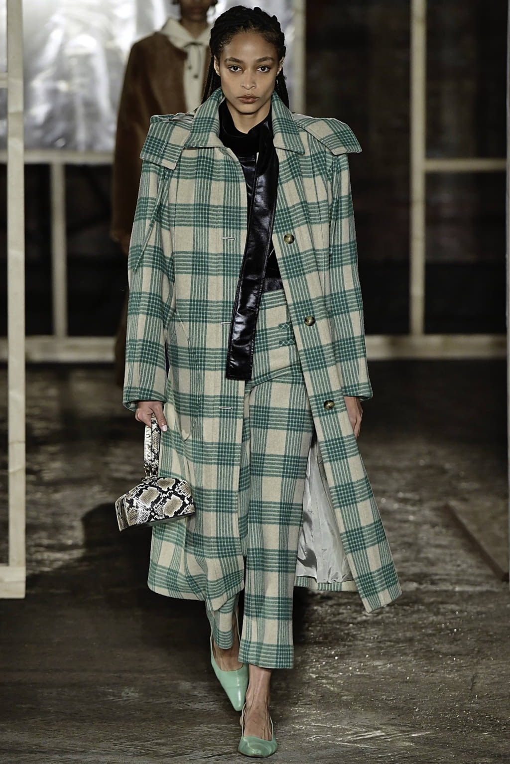 Fashion Week London Fall/Winter 2019 look 3 from the Rejina Pyo collection 女装