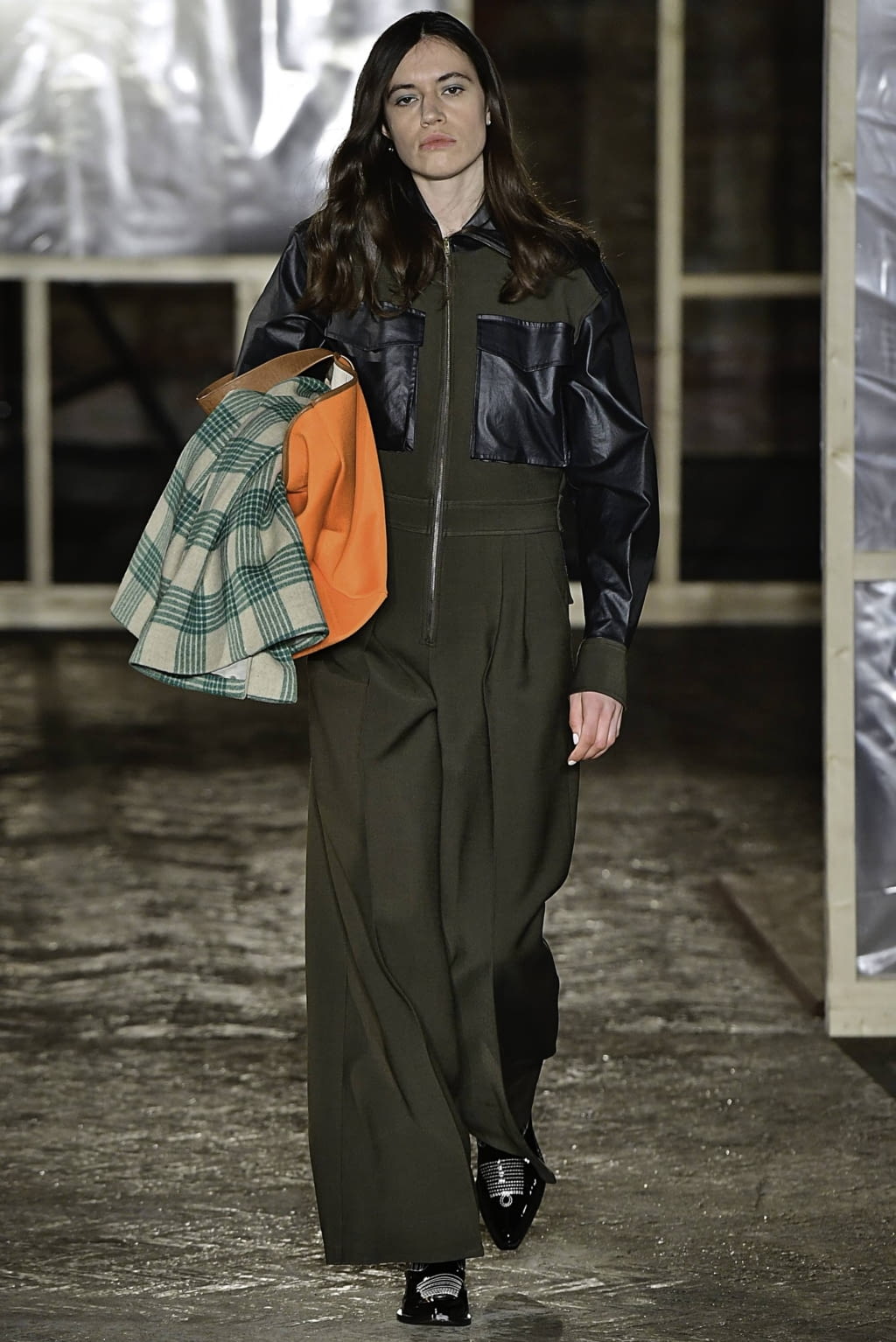 Fashion Week London Fall/Winter 2019 look 26 from the Rejina Pyo collection 女装