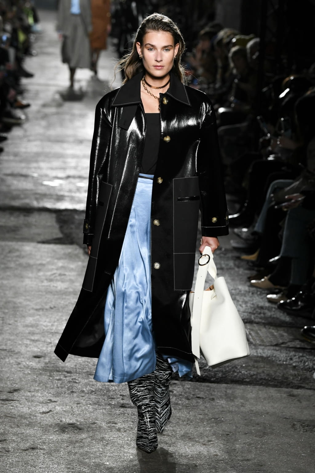 Fashion Week London Fall/Winter 2020 look 10 from the Rejina Pyo collection womenswear