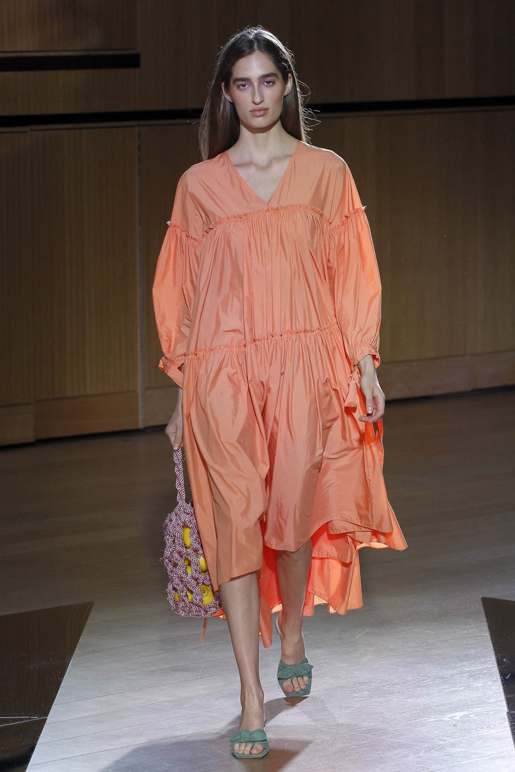 Fashion Week London Spring/Summer 2018 look 12 from the Rejina Pyo collection womenswear
