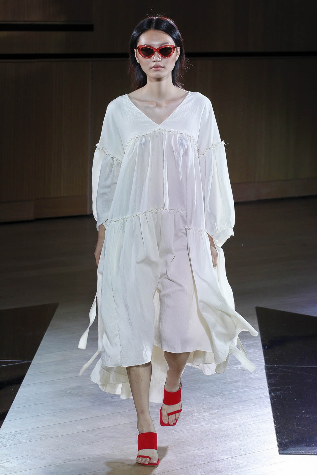 Fashion Week London Spring/Summer 2018 look 33 from the Rejina Pyo collection womenswear