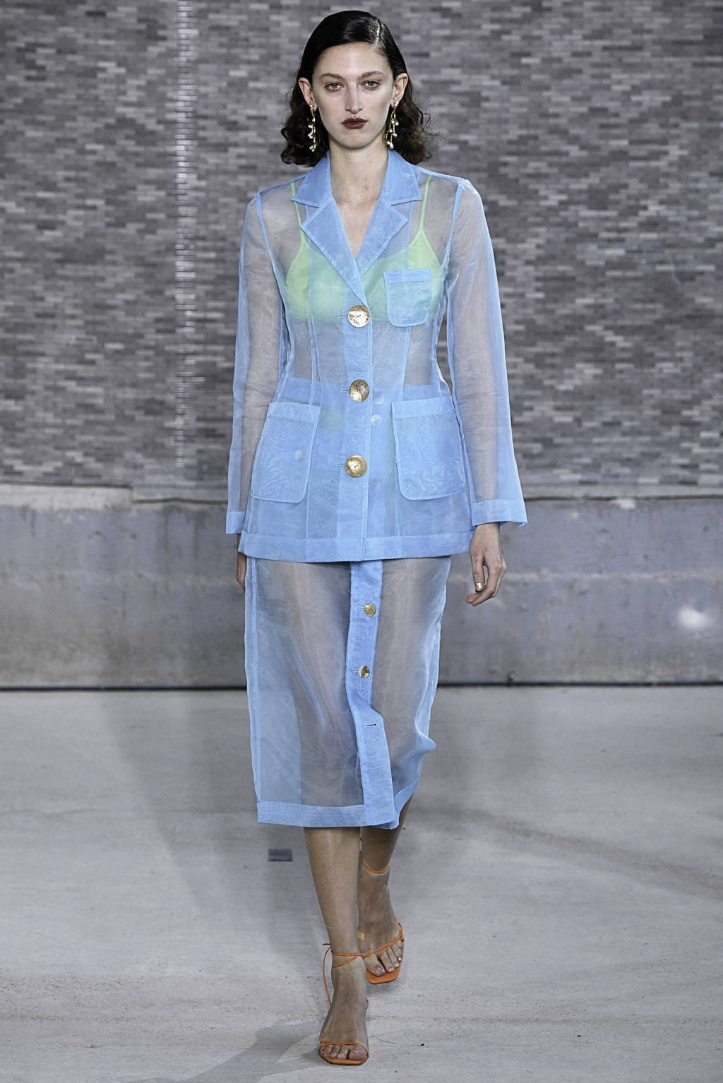 Fashion Week London Spring/Summer 2019 look 34 from the Rejina Pyo collection womenswear