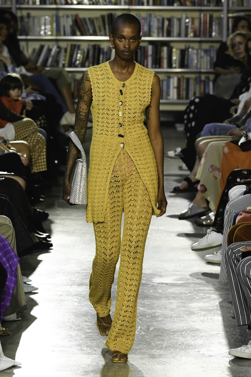 Fashion Week London Spring/Summer 2020 look 28 from the Rejina Pyo collection womenswear