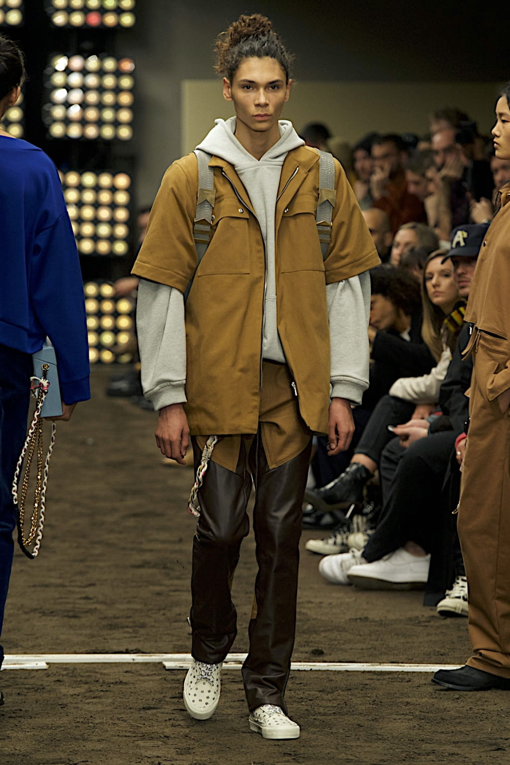 Fashion Week Paris Fall/Winter 2020 look 18 from the Rhude collection 男装