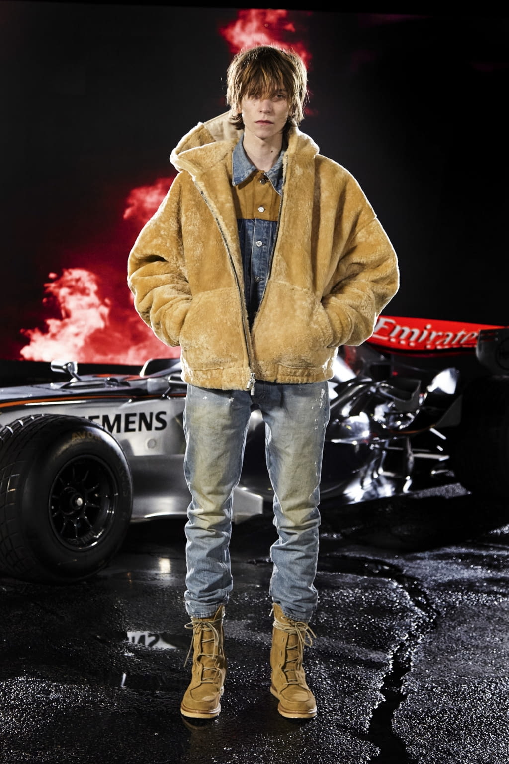 Fashion Week Paris Fall/Winter 2021 look 44 from the Rhude collection menswear