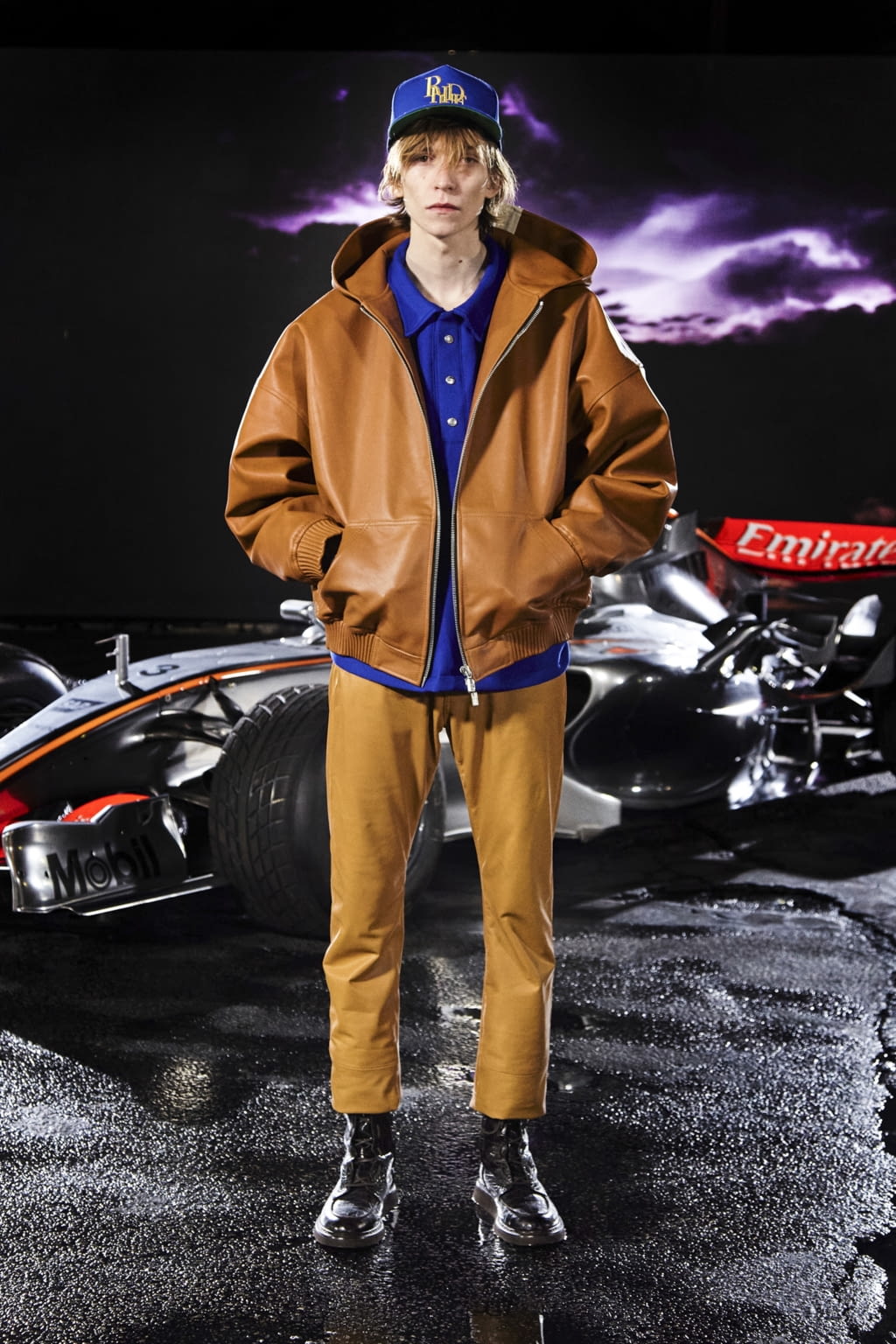 Fashion Week Paris Fall/Winter 2021 look 52 from the Rhude collection 男装