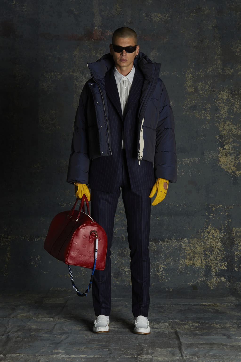 Fashion Week Paris Fall/Winter 2022 look 2 from the Rhude collection menswear