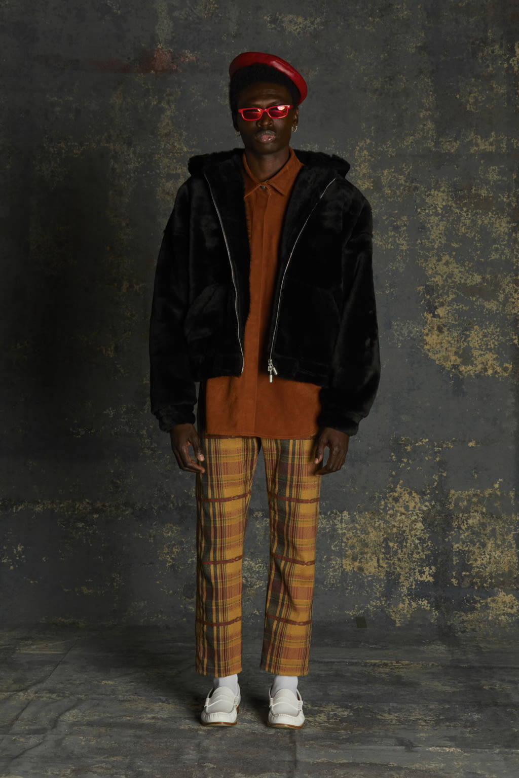 Fashion Week Paris Fall/Winter 2022 look 11 from the Rhude collection 男装