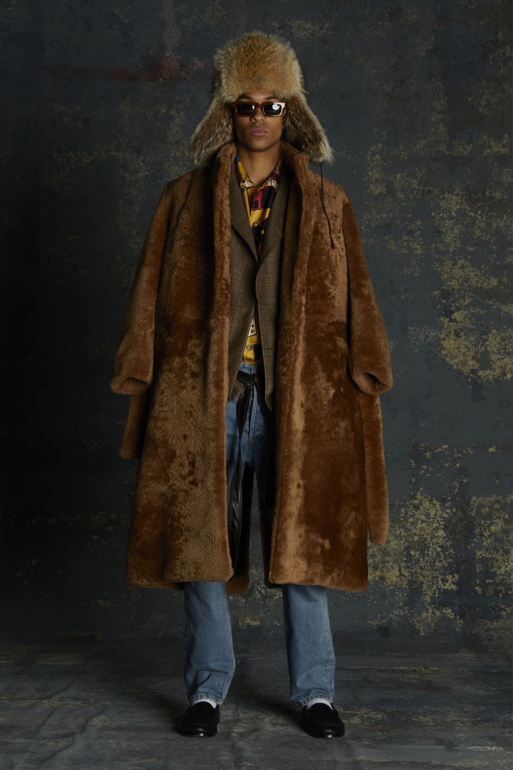 Fashion Week Paris Fall/Winter 2022 look 12 from the Rhude collection menswear