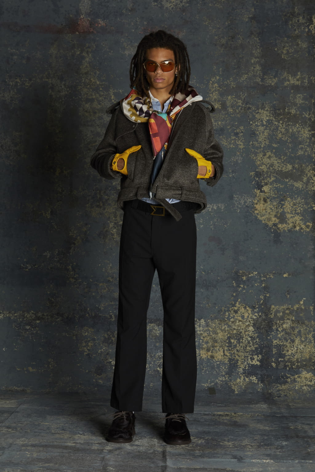 Fashion Week Paris Fall/Winter 2022 look 15 from the Rhude collection 男装