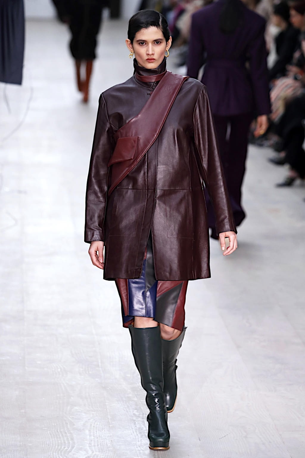 Fashion Week London Fall/Winter 2020 look 5 from the Richard Malone collection womenswear