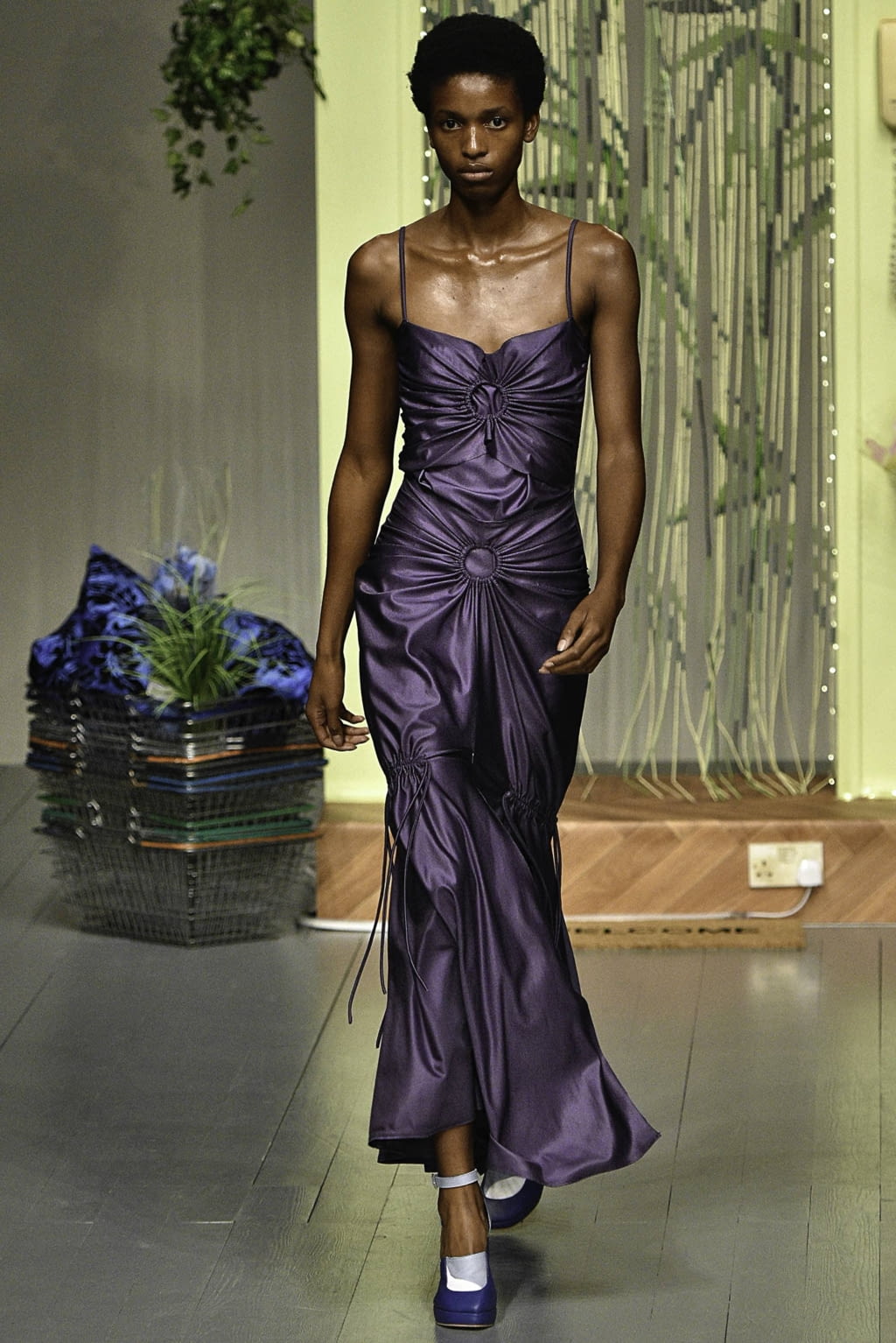 Fashion Week London Spring/Summer 2019 look 18 de la collection Richard Malone womenswear