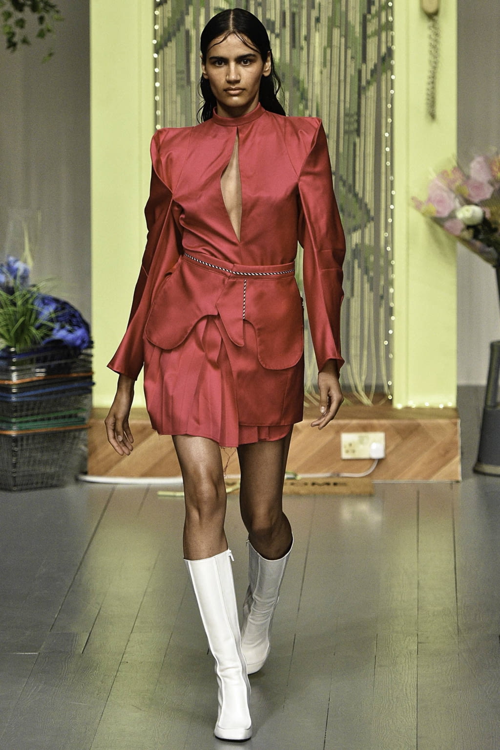 Fashion Week London Spring/Summer 2019 look 26 de la collection Richard Malone womenswear