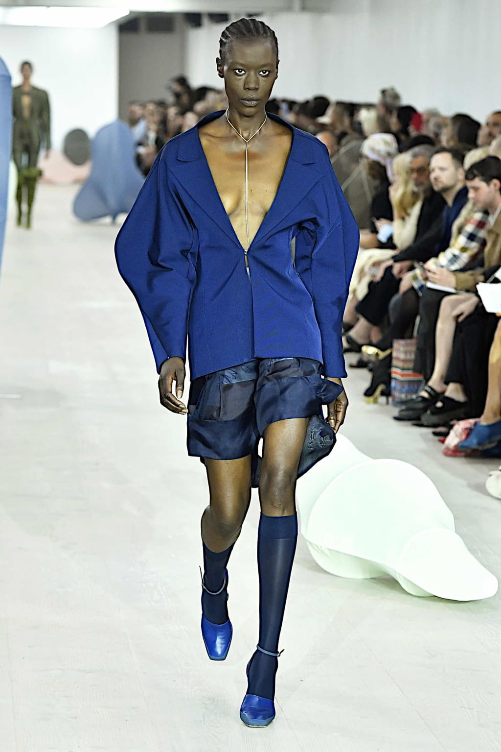 Fashion Week London Spring/Summer 2020 look 1 from the Richard Malone collection womenswear