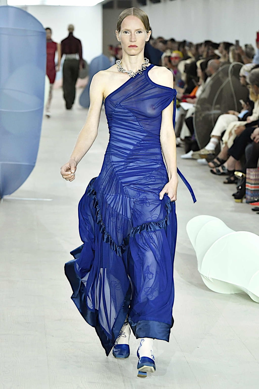 Fashion Week London Spring/Summer 2020 look 18 de la collection Richard Malone womenswear