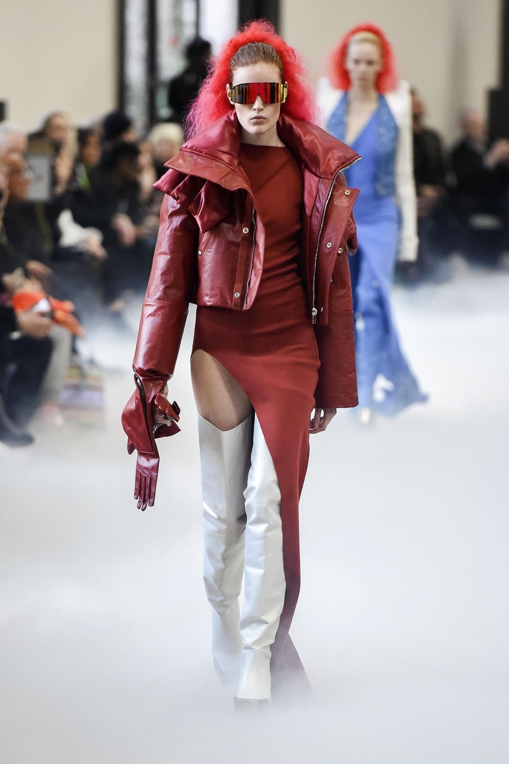 Fashion Week Paris Fall/Winter 2020 look 28 de la collection Rick Owens womenswear