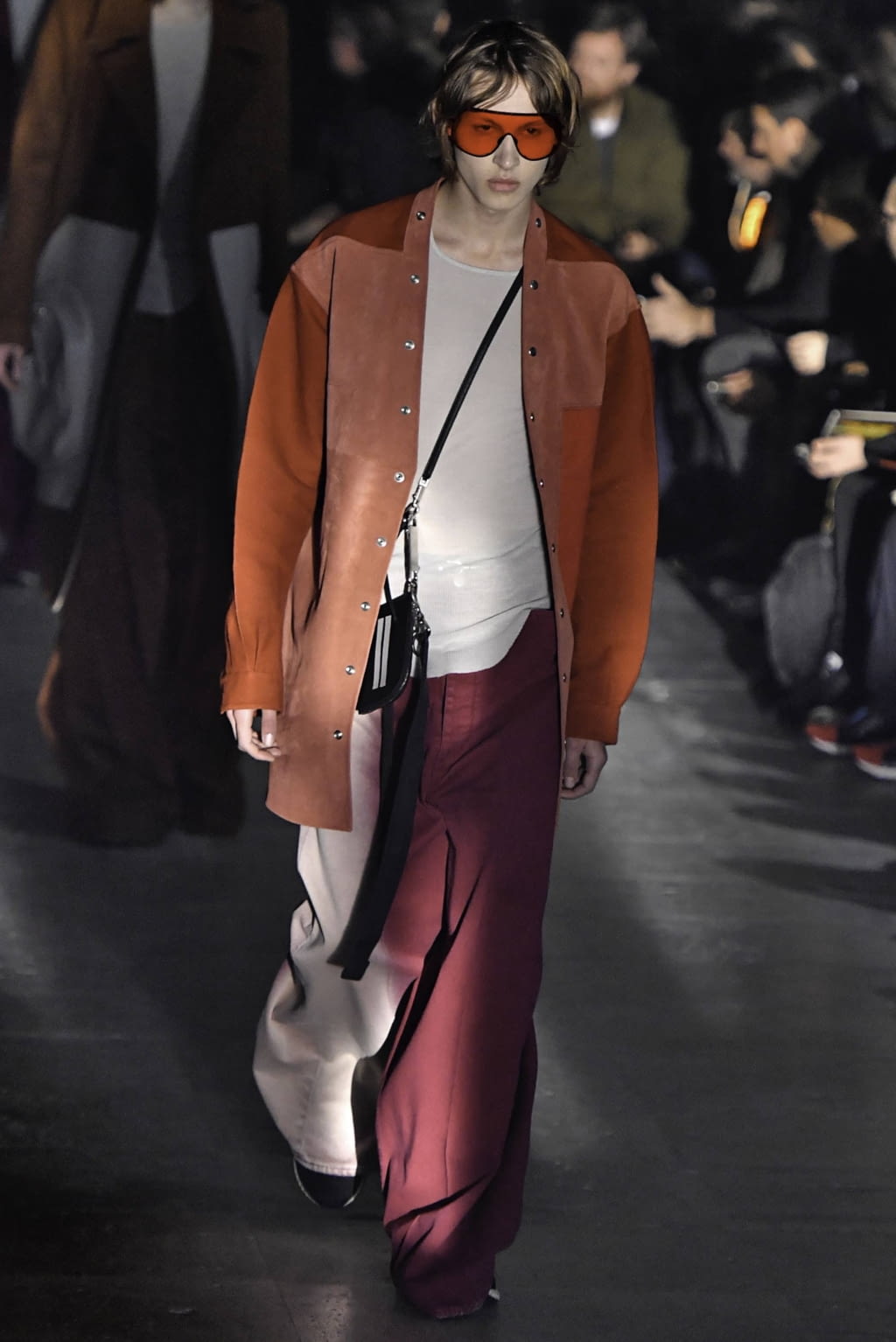 Fashion Week Paris Fall/Winter 2019 look 25 de la collection Rick Owens menswear