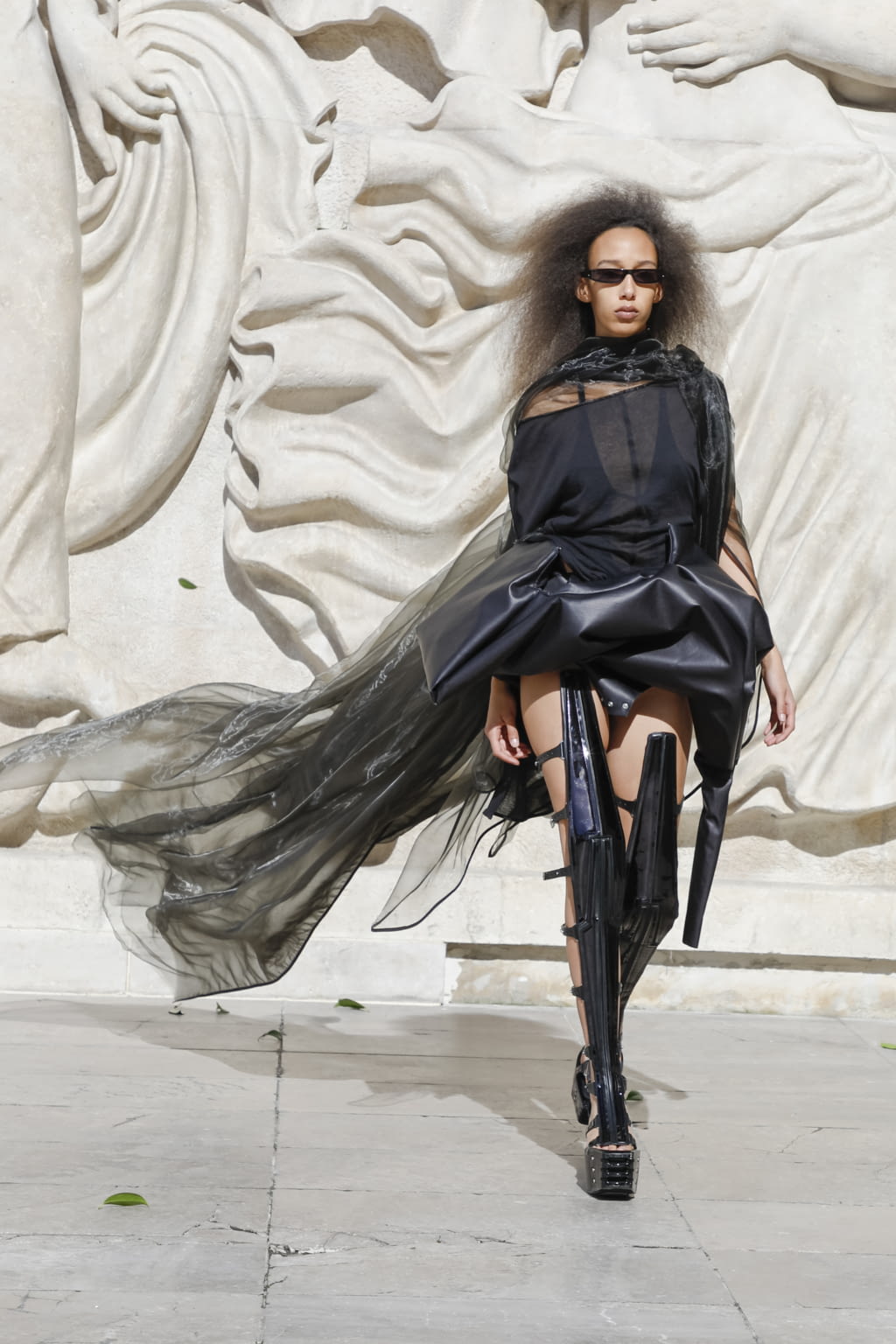 Fashion Week Paris Spring/Summer 2022 look 25 from the Rick Owens collection womenswear
