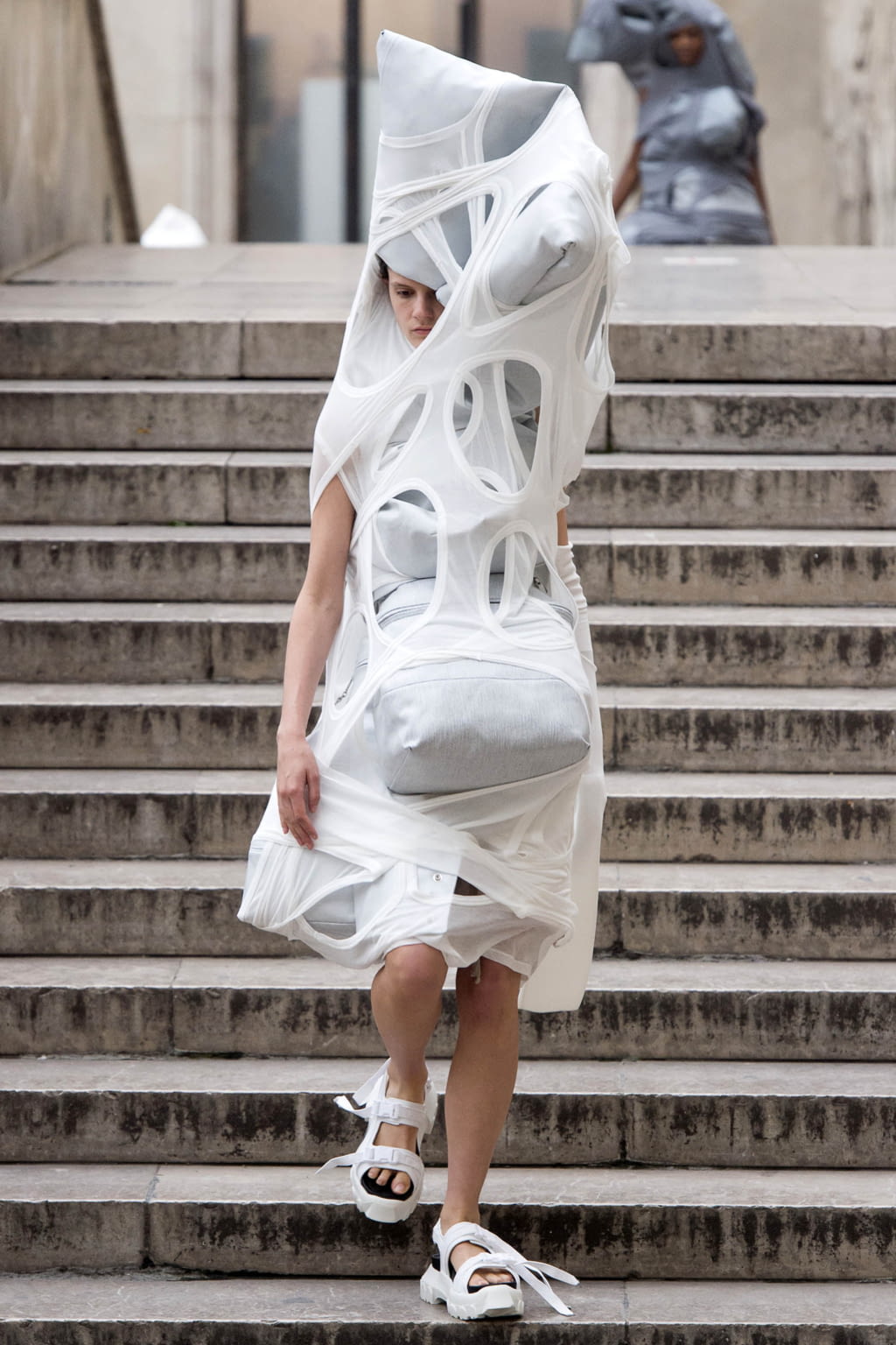 Fashion Week Paris Spring/Summer 2018 look 38 from the Rick Owens collection womenswear