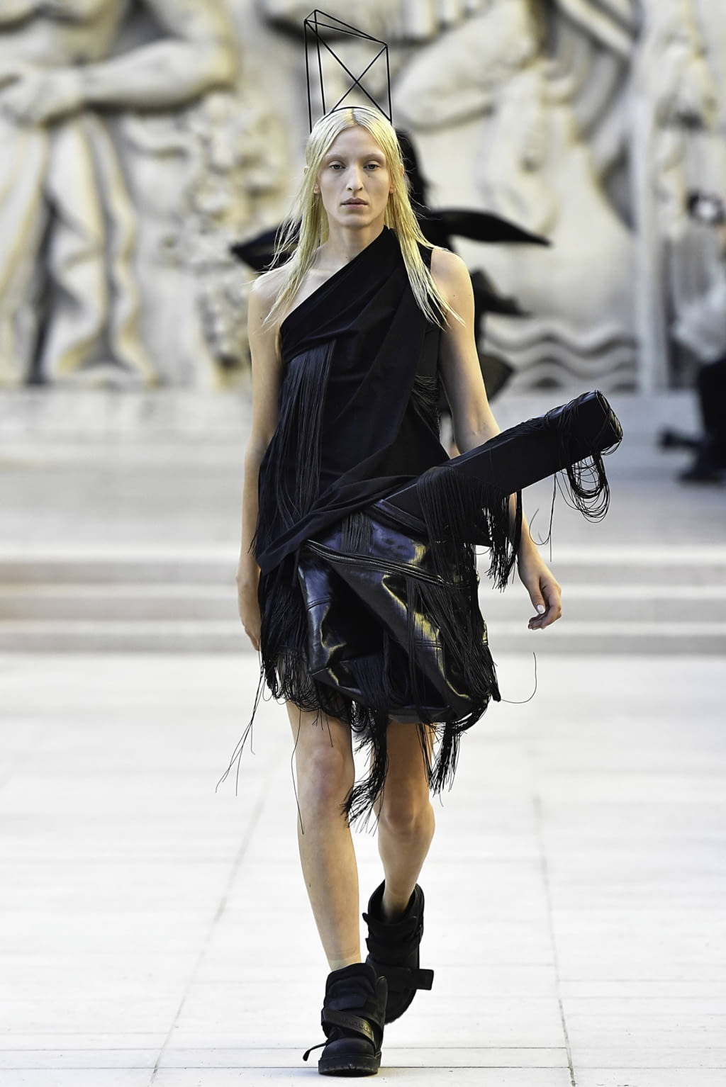 Fashion Week Paris Spring/Summer 2019 look 41 from the Rick Owens collection womenswear