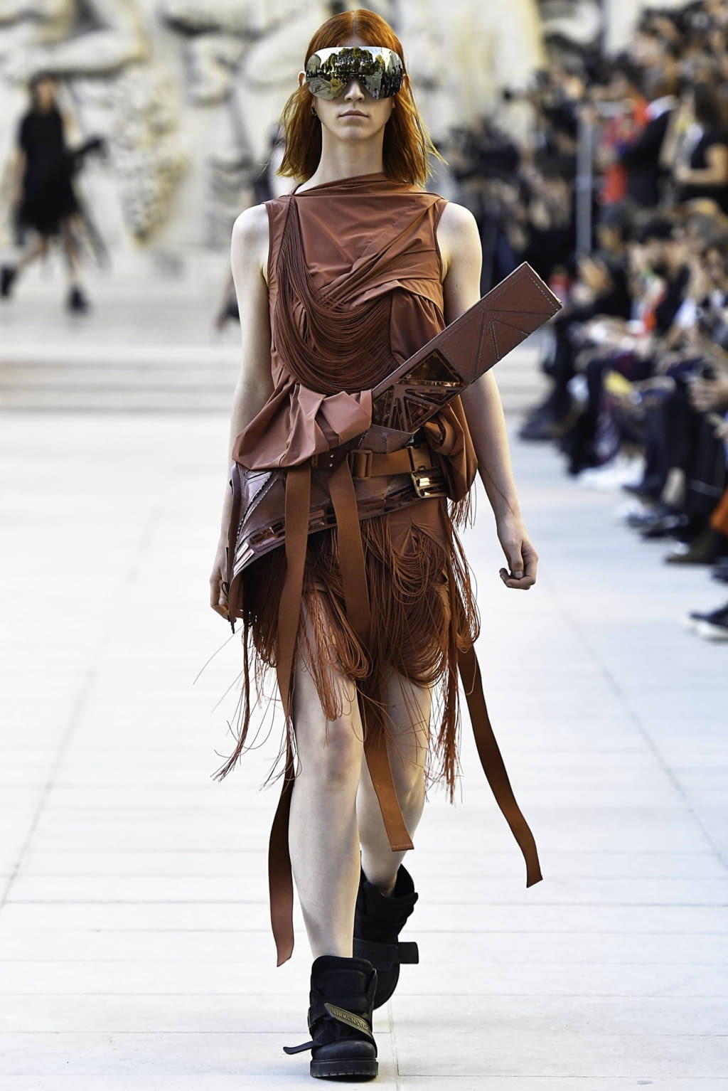 Fashion Week Paris Spring/Summer 2019 look 13 from the Rick Owens collection 女装
