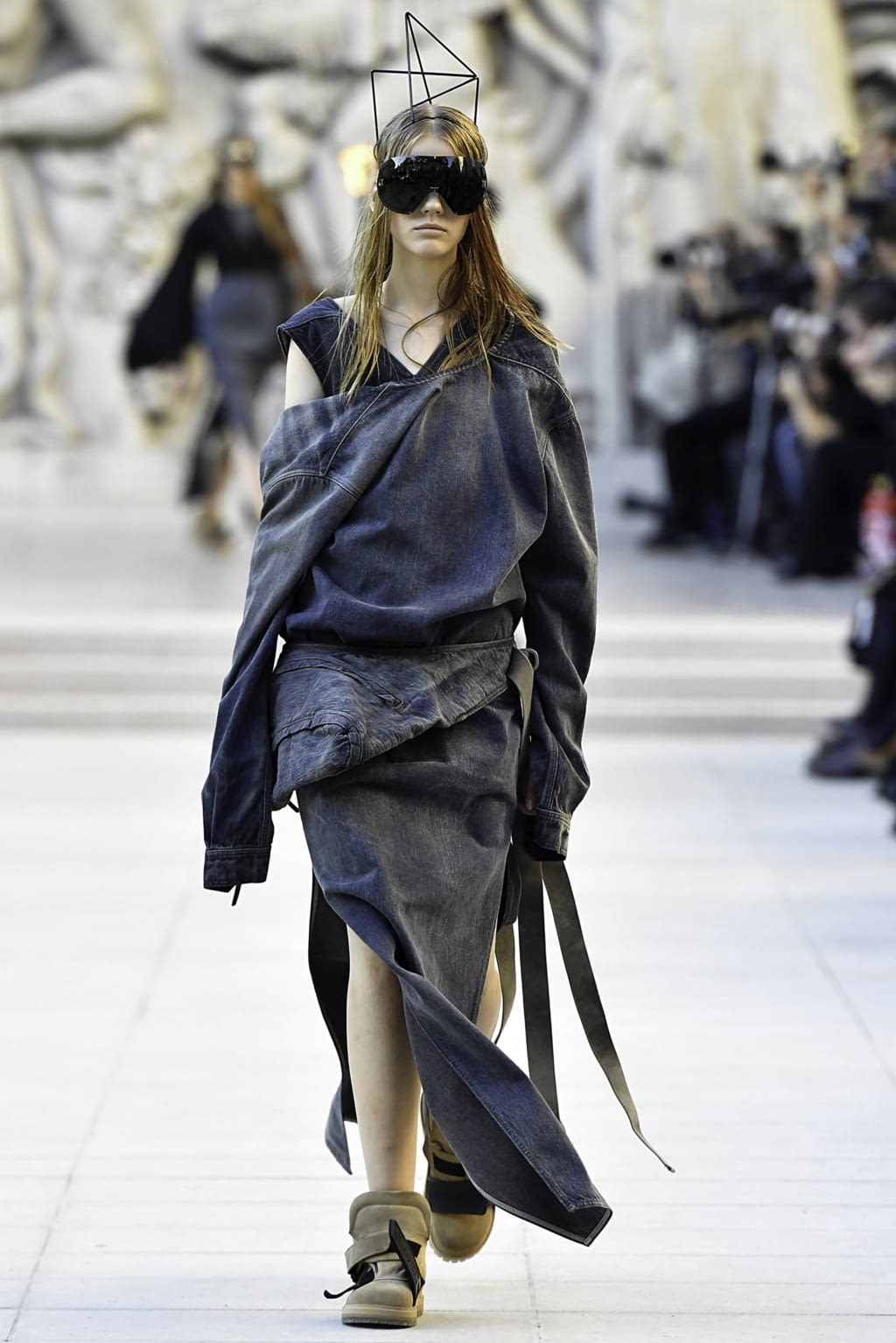Fashion Week Paris Spring/Summer 2019 look 18 from the Rick Owens collection womenswear