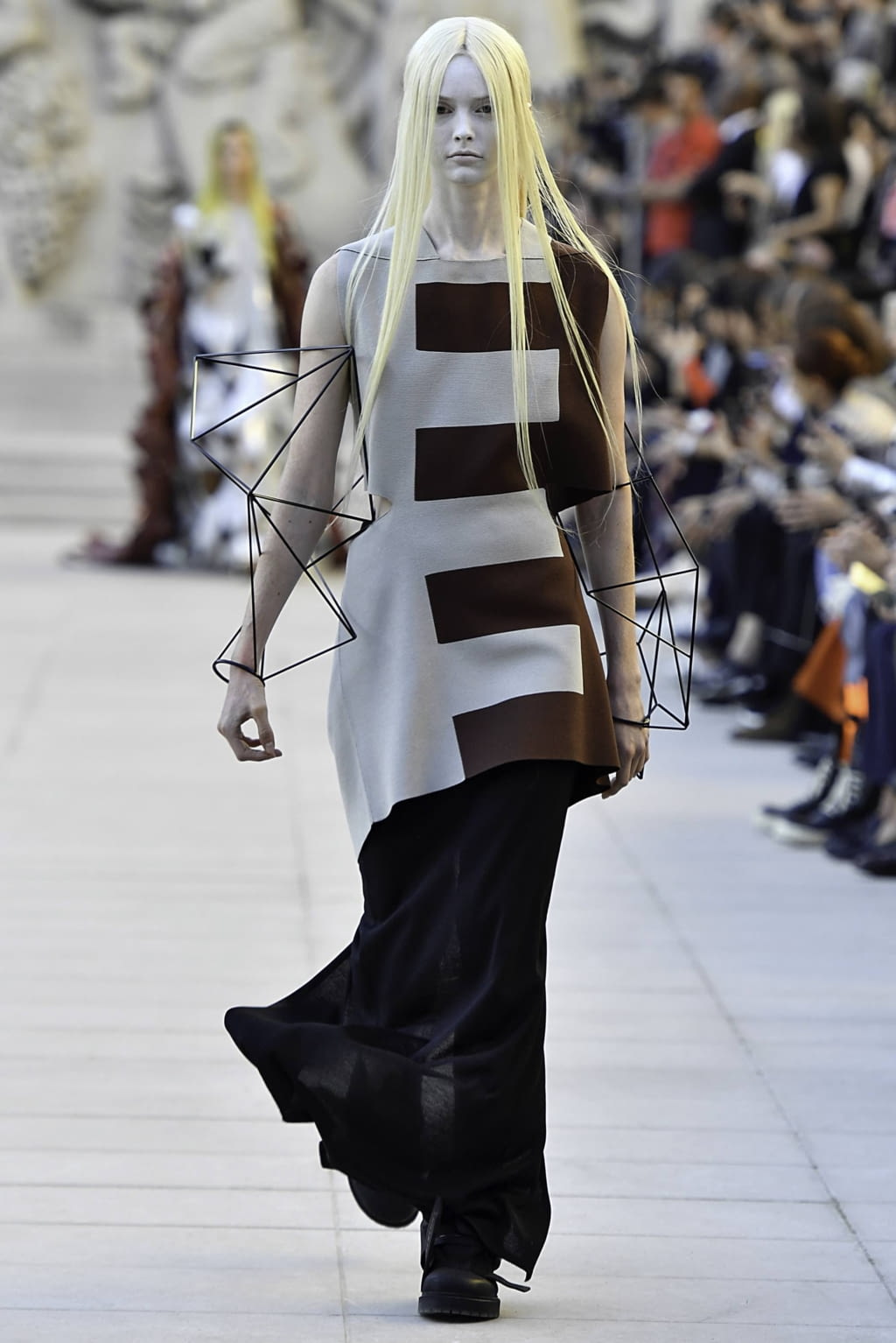 Fashion Week Paris Spring/Summer 2019 look 22 from the Rick Owens collection womenswear