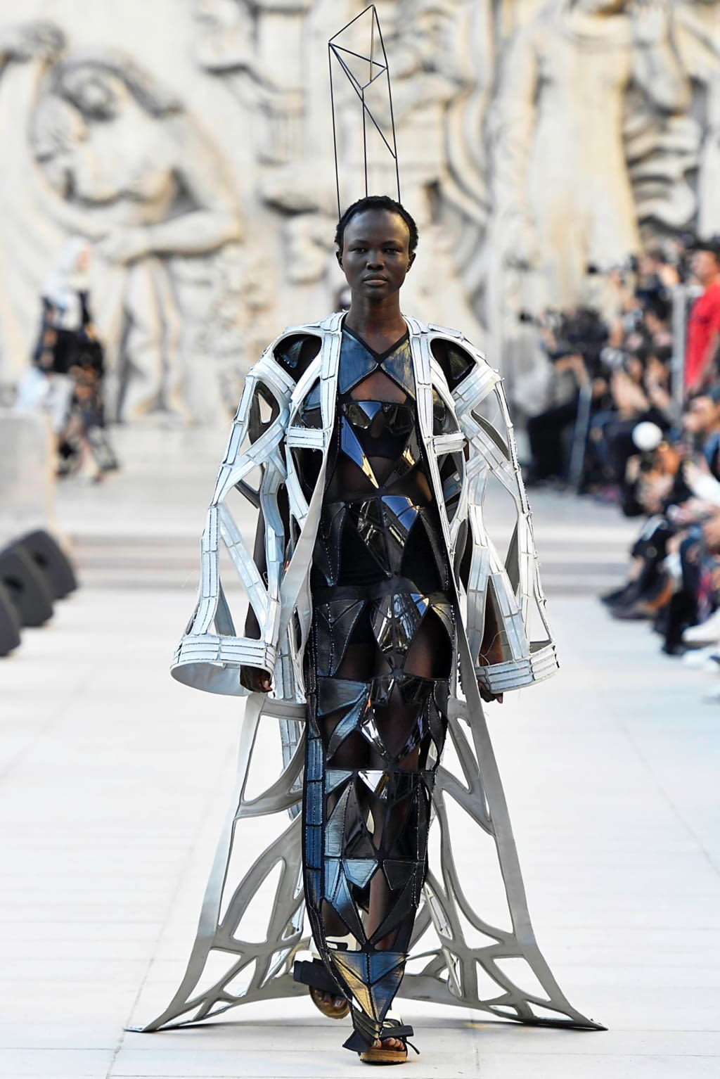 Fashion Week Paris Spring/Summer 2019 look 36 from the Rick Owens collection womenswear