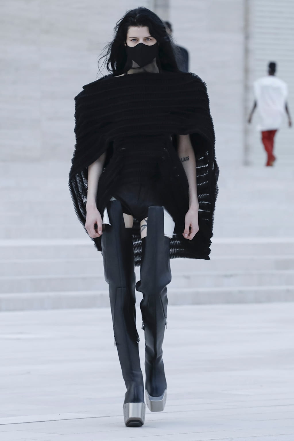 Fashion Week Paris Spring/Summer 2021 look 29 from the Rick Owens collection womenswear