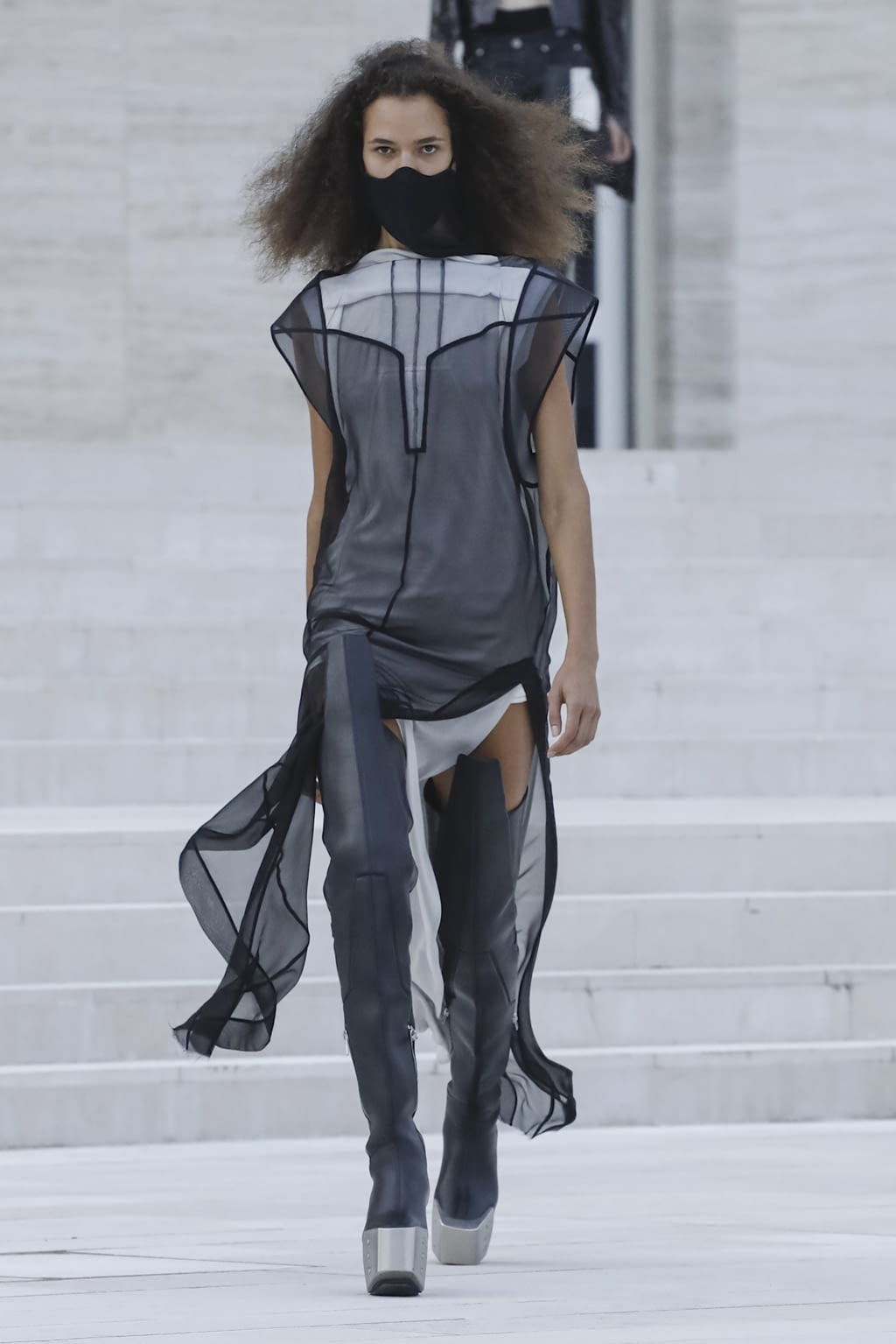 Fashion Week Paris Spring/Summer 2021 look 41 from the Rick Owens collection womenswear