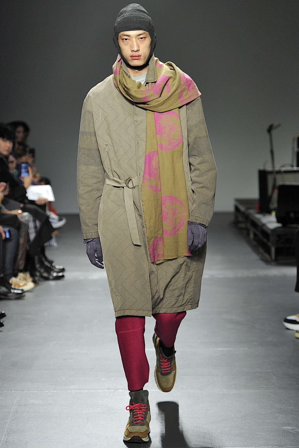 Fashion Week New York Fall/Winter 2019 look 6 from the Robert Geller collection 男装