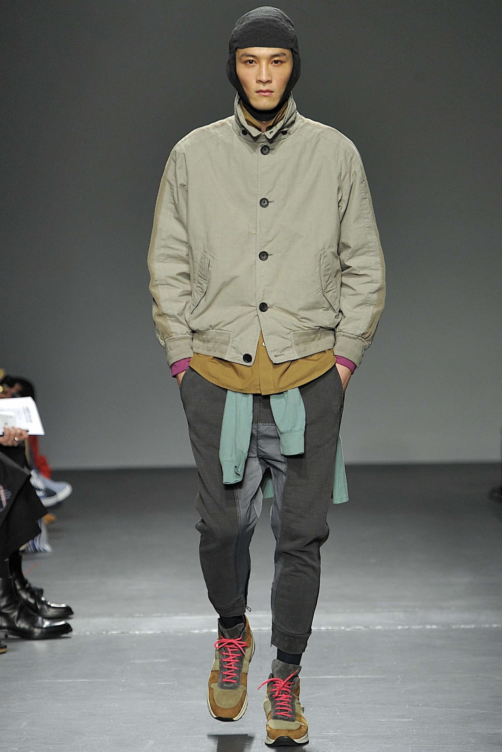 Fashion Week New York Fall/Winter 2019 look 7 from the Robert Geller collection menswear