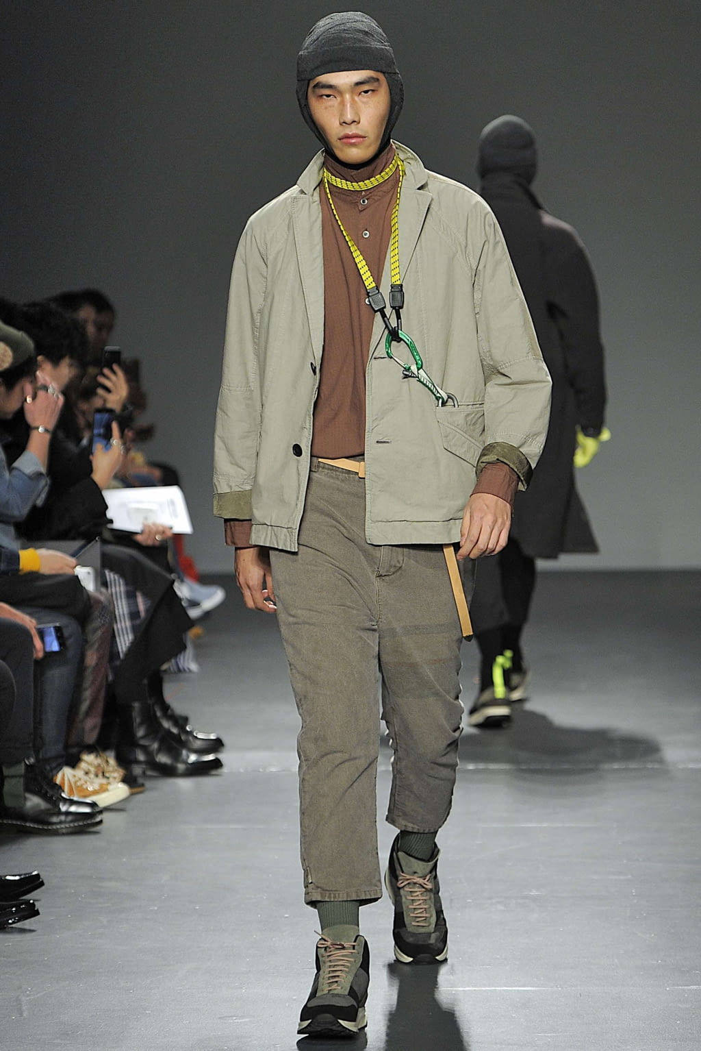 Fashion Week New York Fall/Winter 2019 look 8 from the Robert Geller collection menswear