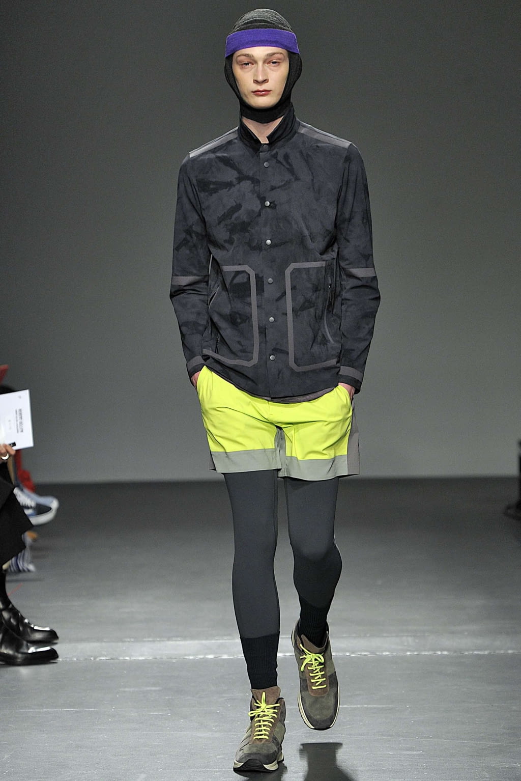 Fashion Week New York Fall/Winter 2019 look 15 from the Robert Geller collection menswear