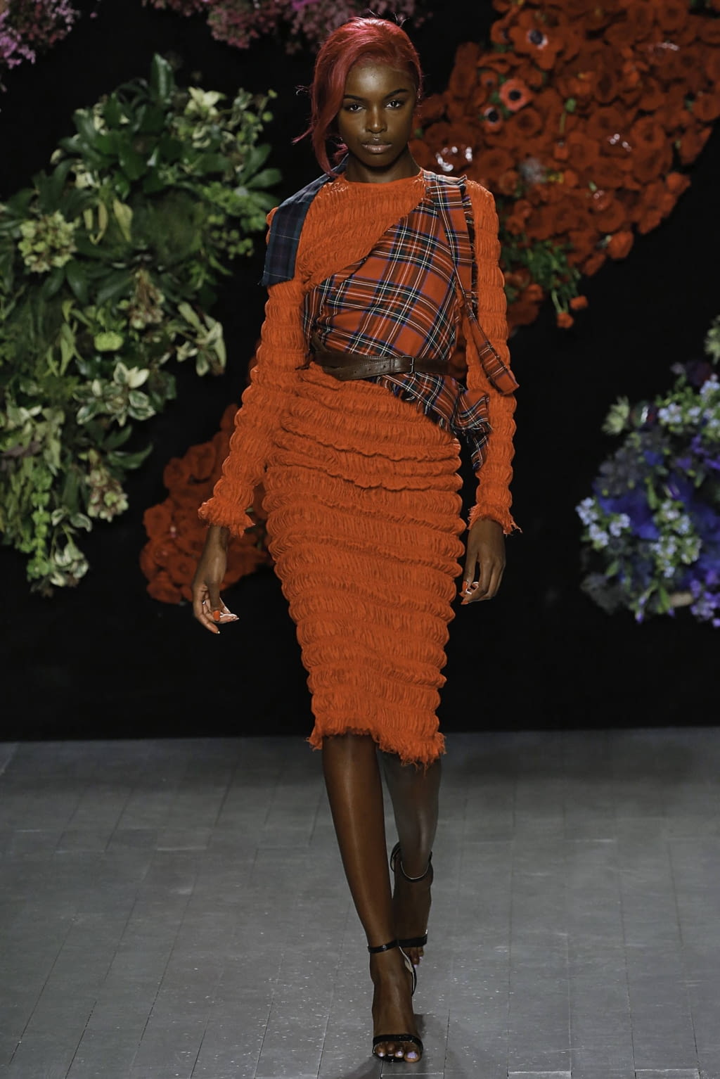 Fashion Week London Fall/Winter 2019 look 1 from the Roberta Einer collection womenswear