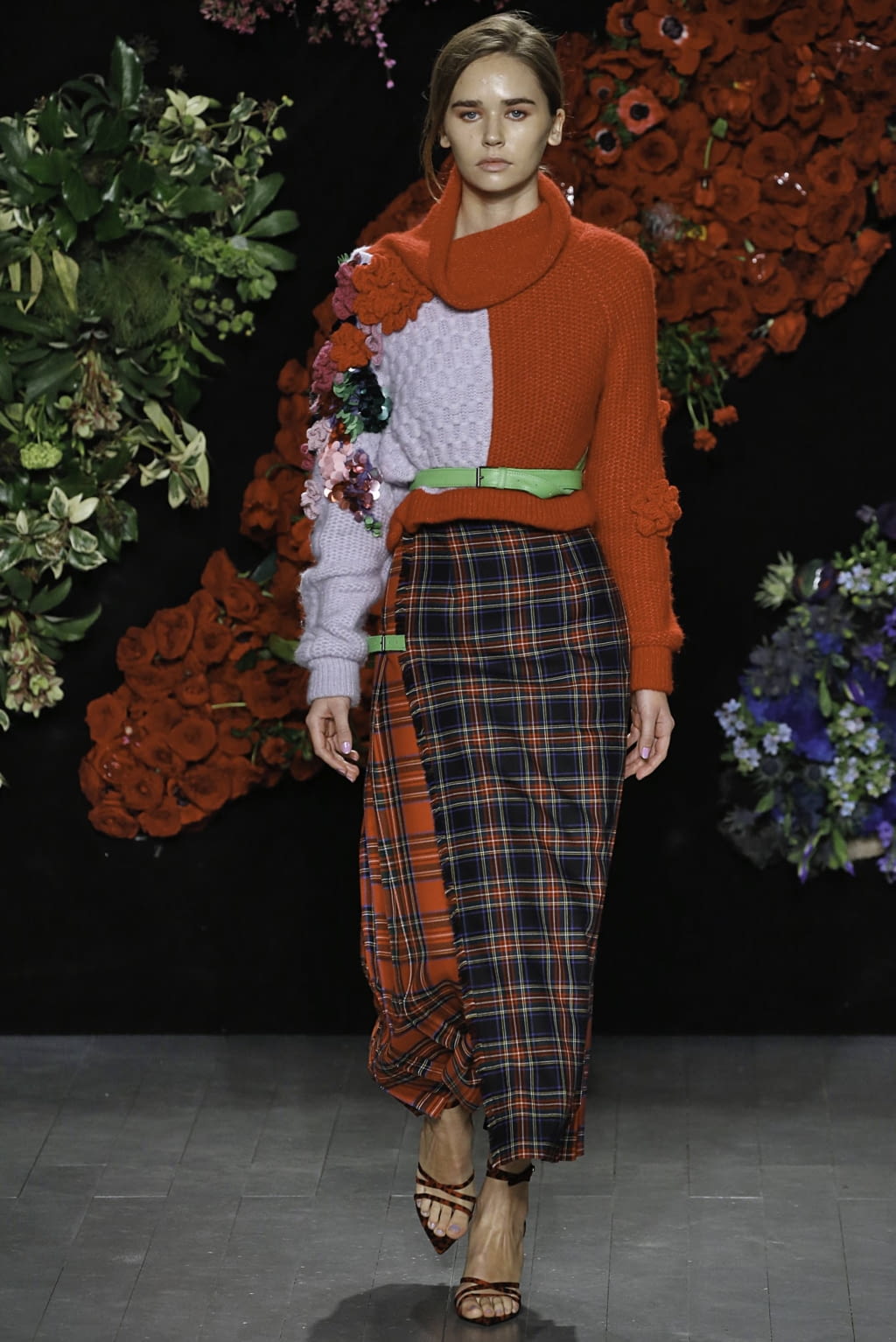 Fashion Week London Fall/Winter 2019 look 9 from the Roberta Einer collection 女装