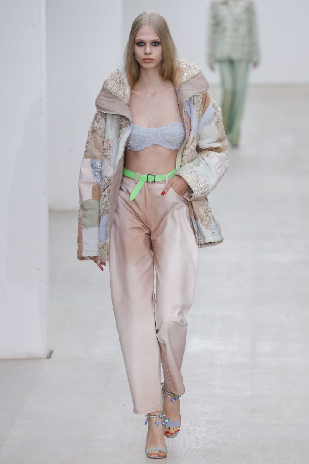 Fashion Week London Spring/Summer 2020 look 3 from the Roberta Einer collection womenswear