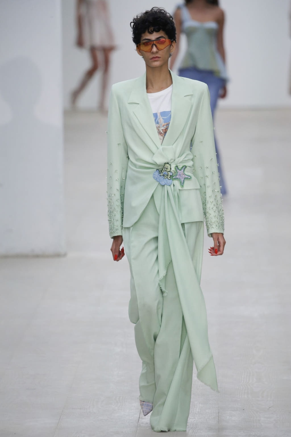 Fashion Week London Spring/Summer 2020 look 5 from the Roberta Einer collection 女装
