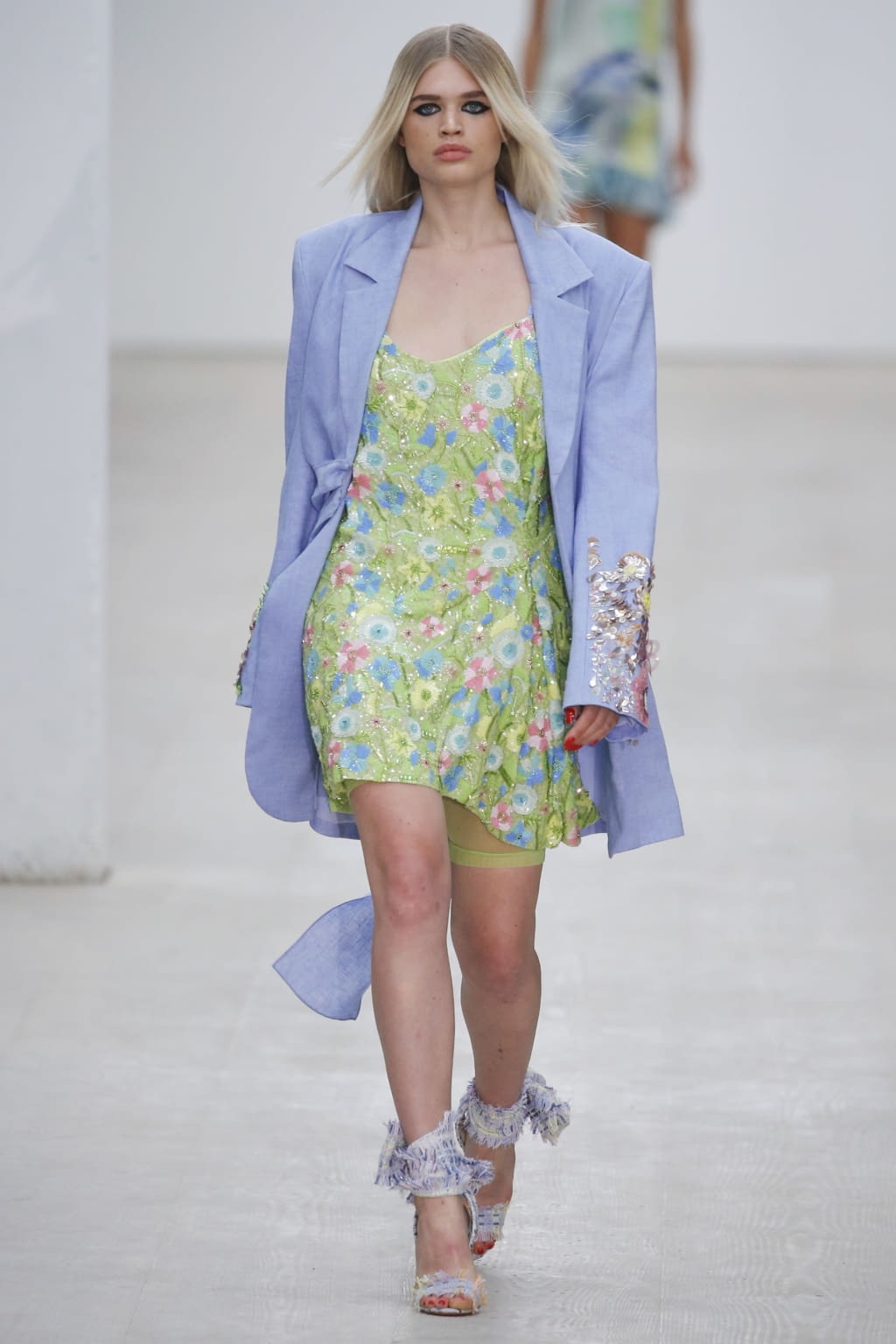 Fashion Week London Spring/Summer 2020 look 11 from the Roberta Einer collection womenswear