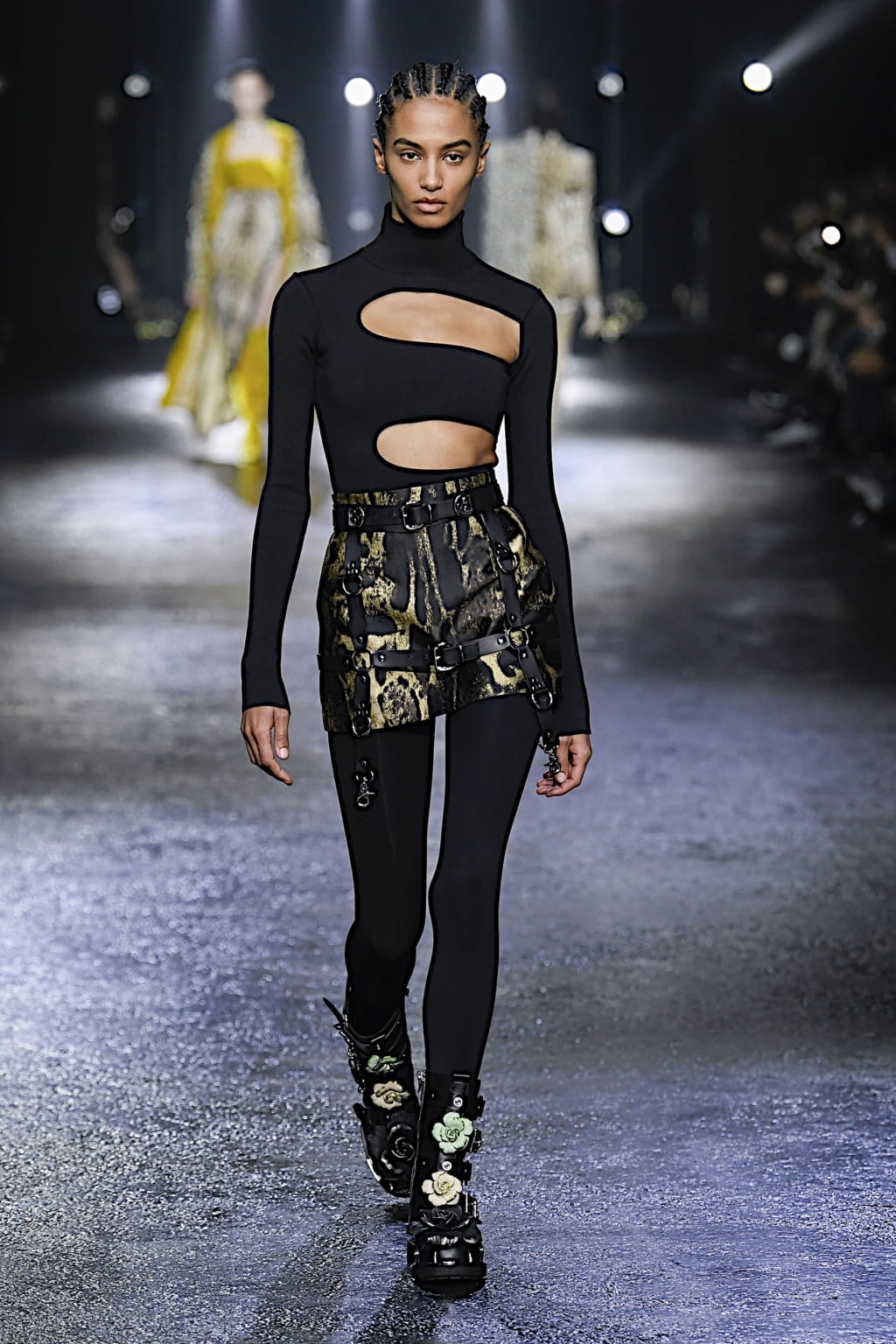 Fashion Week Milan Fall/Winter 2022 look 3 de la collection Roberto Cavalli womenswear