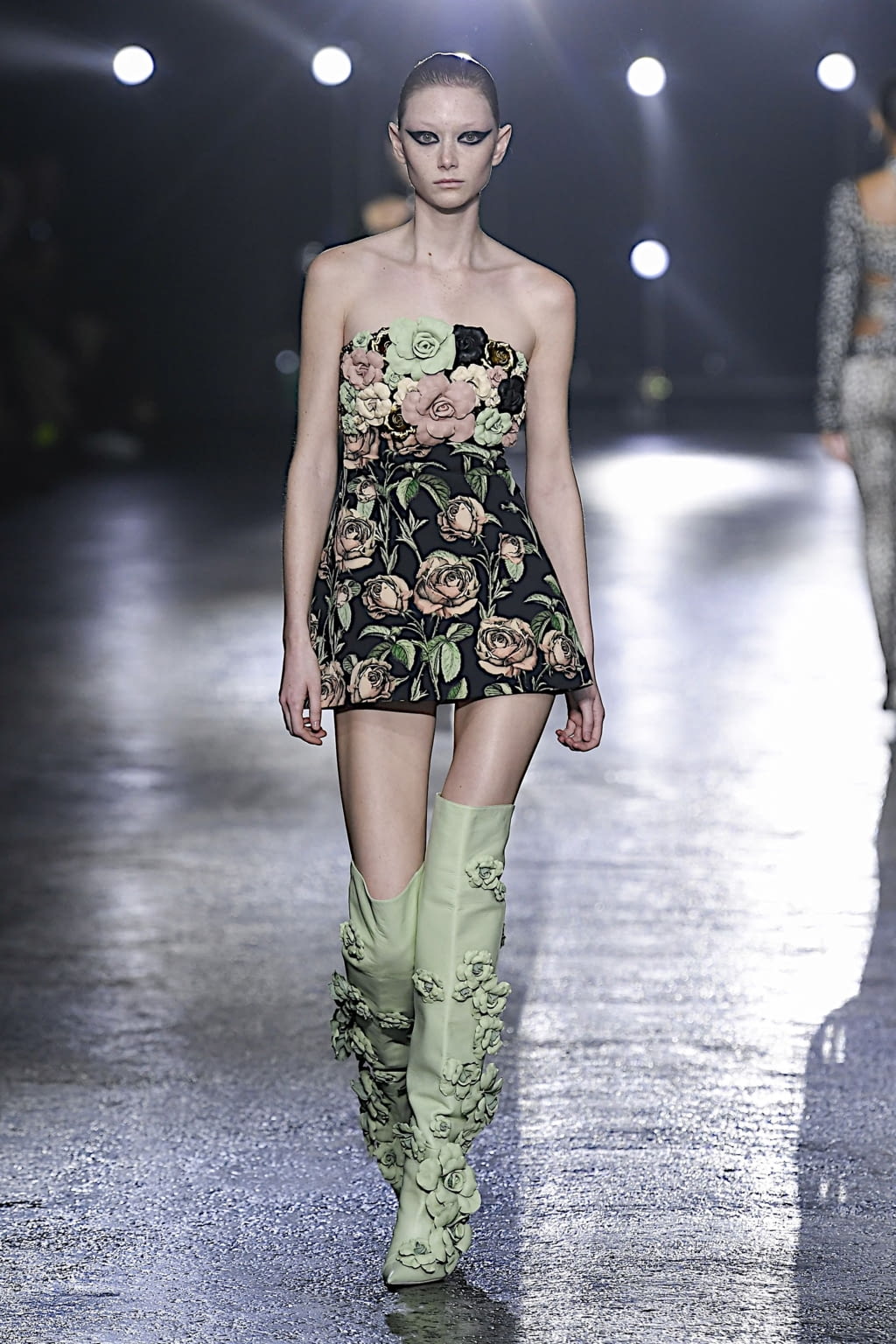 Fashion Week Milan Fall/Winter 2022 look 13 from the Roberto Cavalli collection womenswear